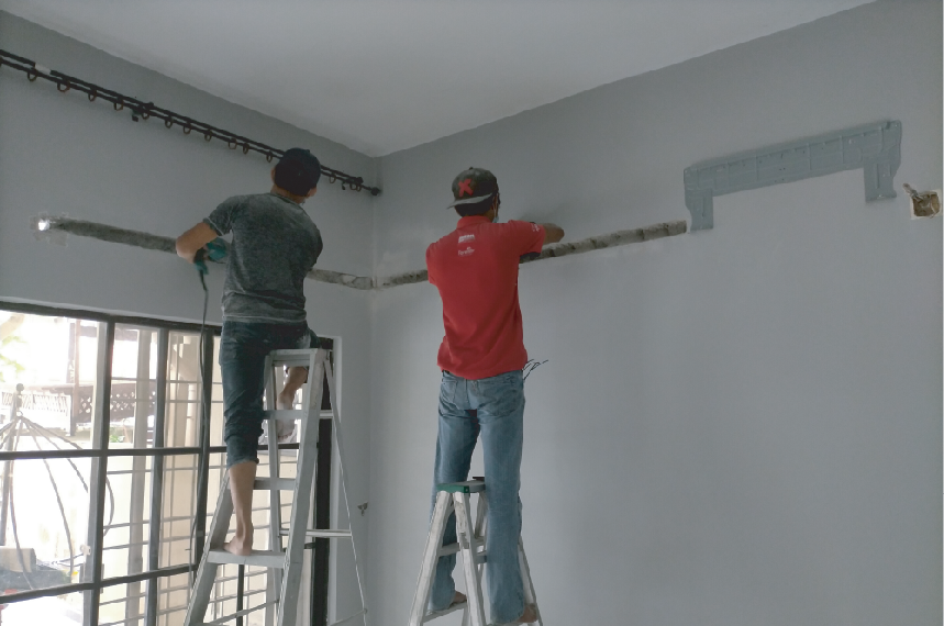 Pemasangan aircond puncak alam 2